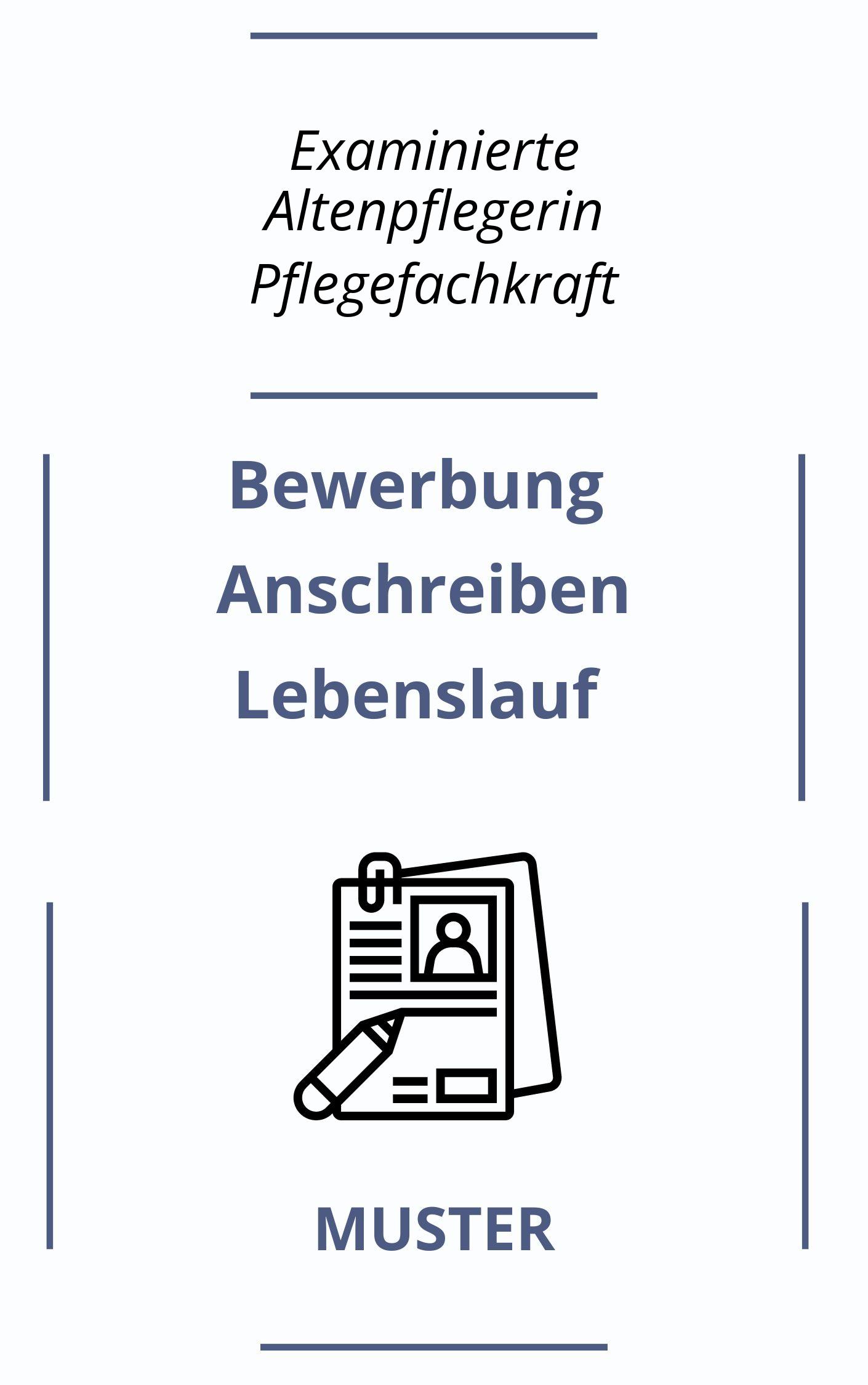 Examinierte Altenpflegerin Bewerbung Pflegefachkraft
